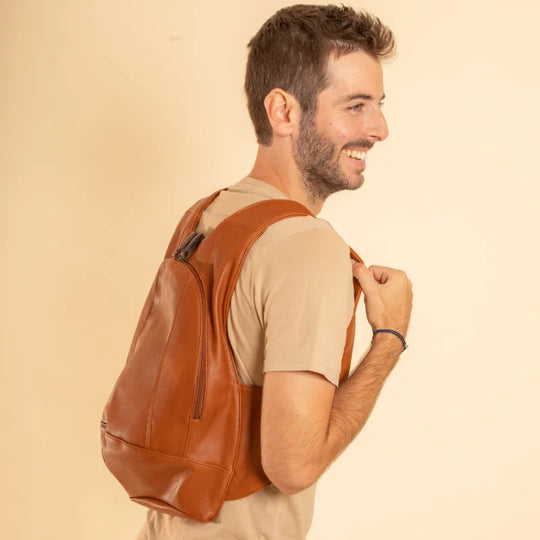 The Original backpack. Vegan backpack with secure closure