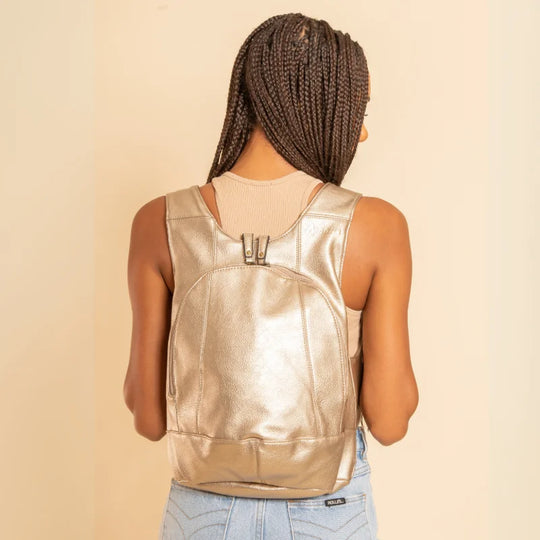 The Original backpack. Vegan backpack with secure closure