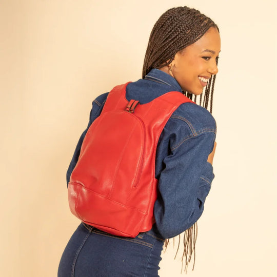 The Original backpack. Vegan backpack with secure closure