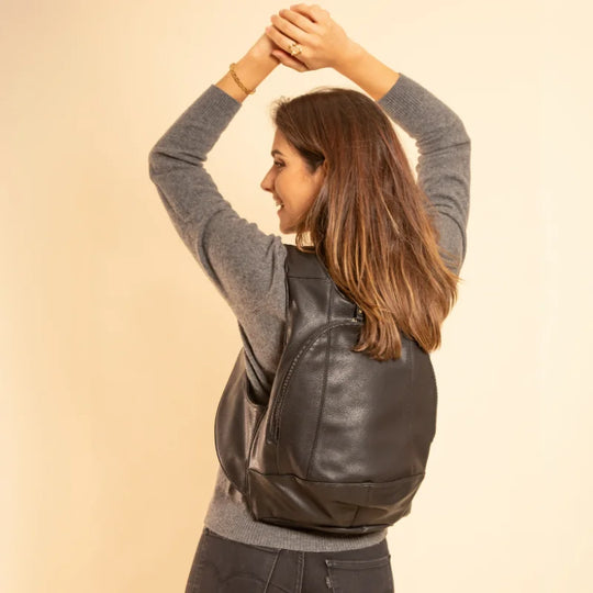 The Original backpack. Vegan backpack with secure closure