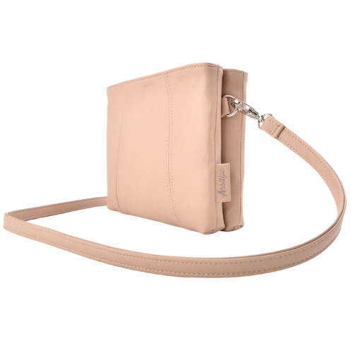 sac a main beige cuir appleskin vegan pratique ecoresponsable ethique