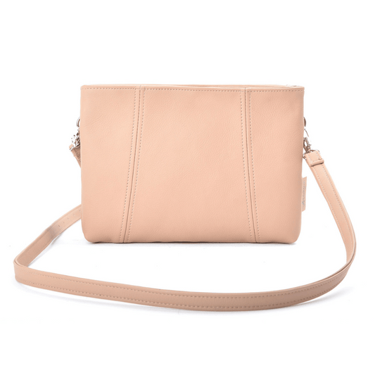 sac a main beige cuir vegan appleskin  pratique ecoresponsable ethique face