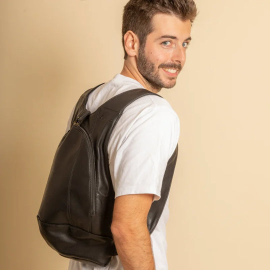 The Original backpack. Vegan backpack with secure closure