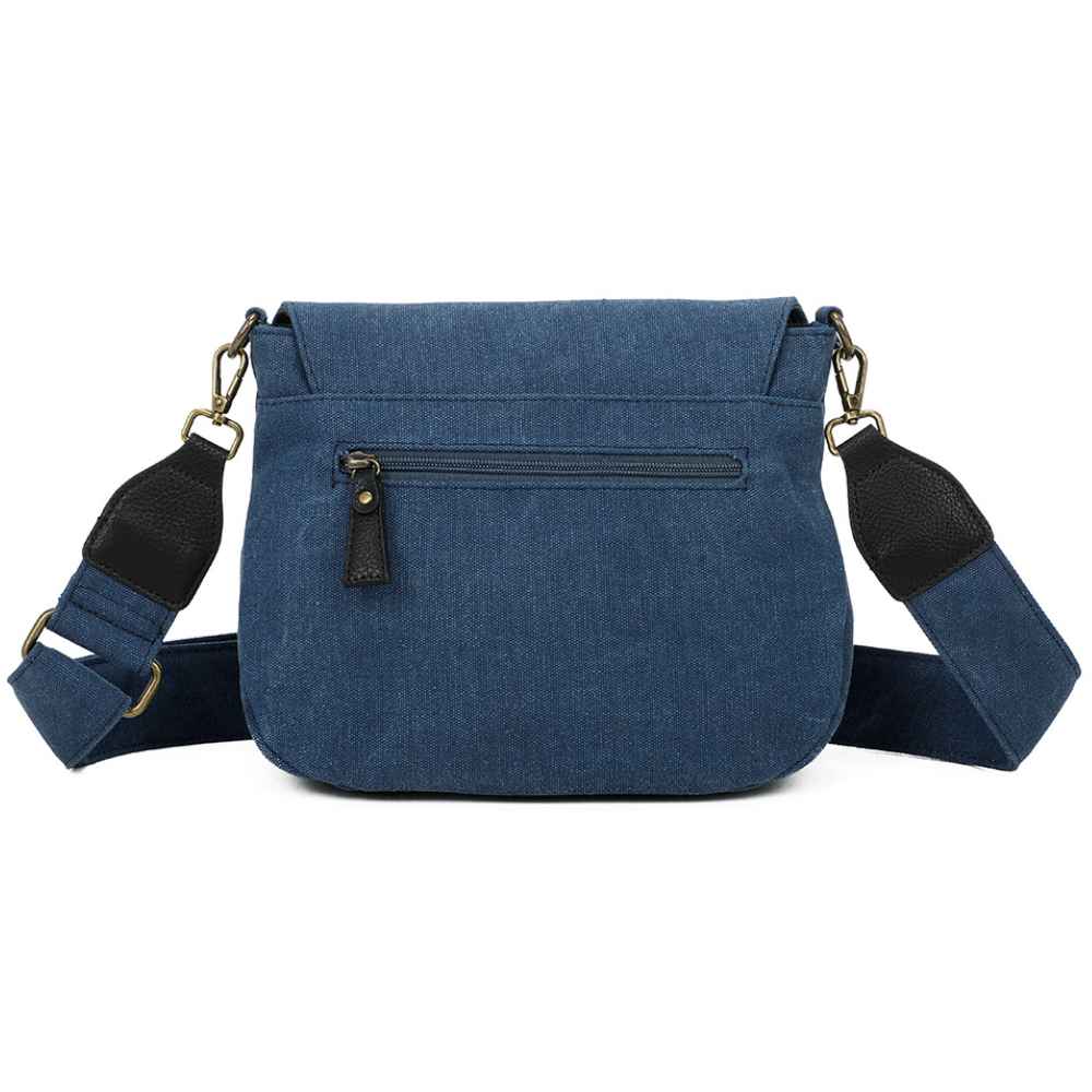 Sac Besace Estival Bleu jean Arrière