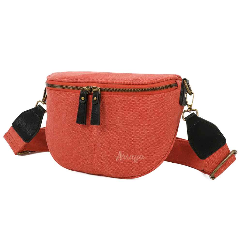 Sac Bandouliere Estival Corail Profil