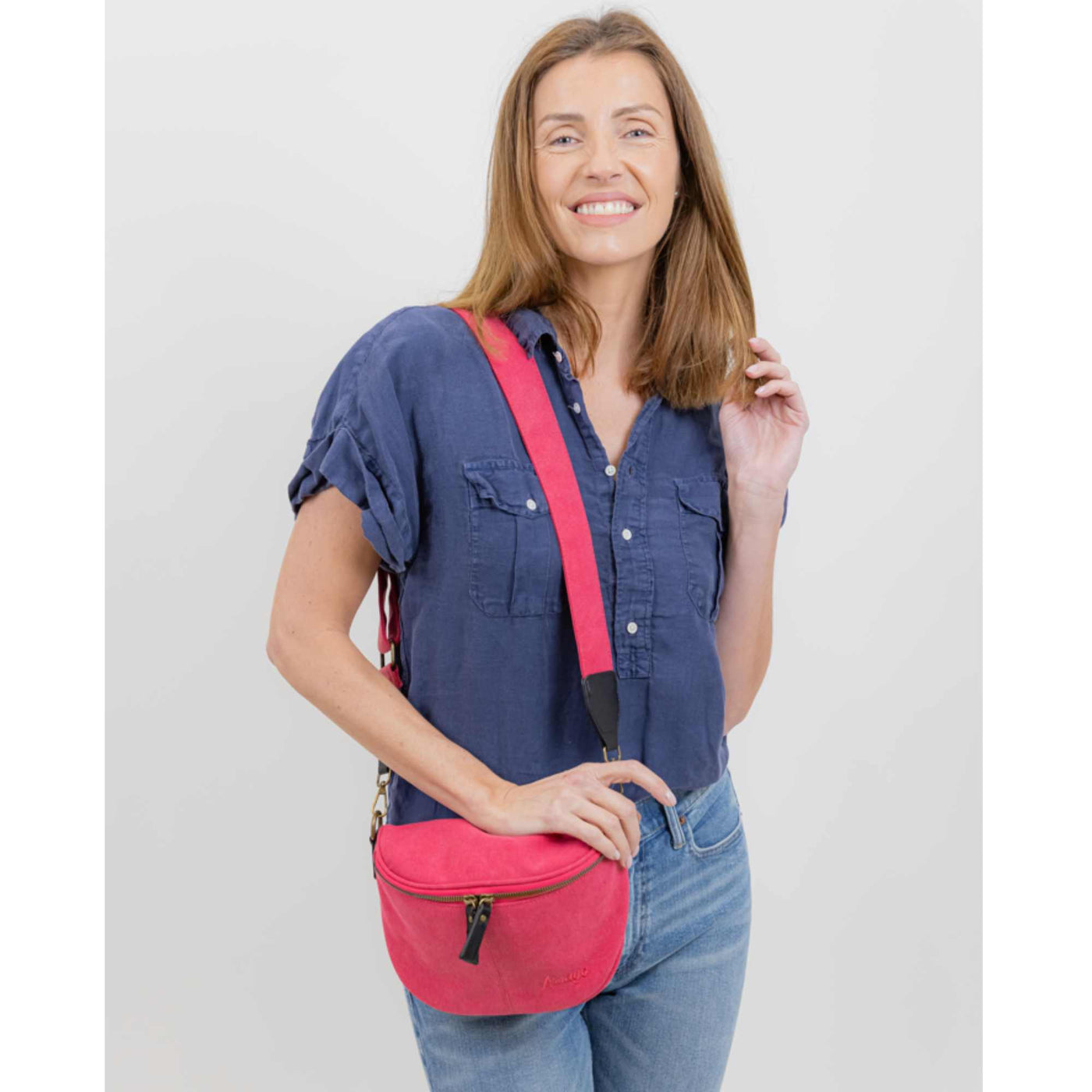 Sac Bandouliere Estival Fuchsia Porte.2