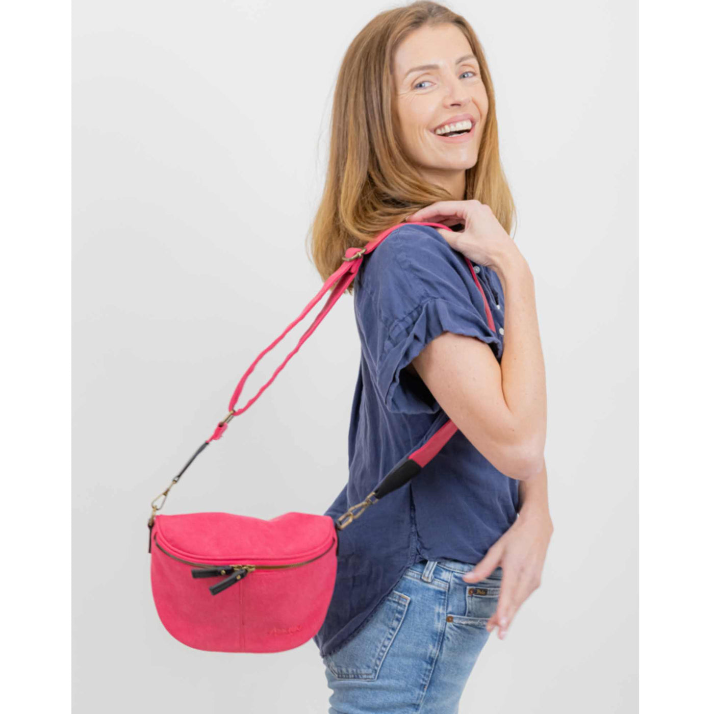 Sac Bandouliere Estival Fuchsia Porte