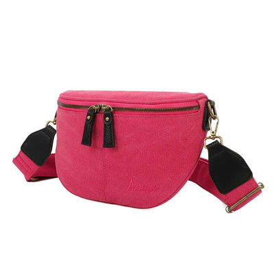 Sac Bandouliere Estival Fuchsia Profil