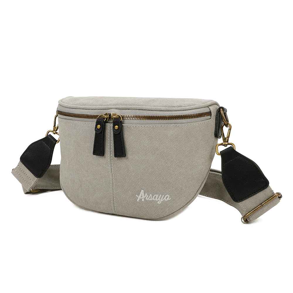 Sac Bandouliere Estival Gris Profil