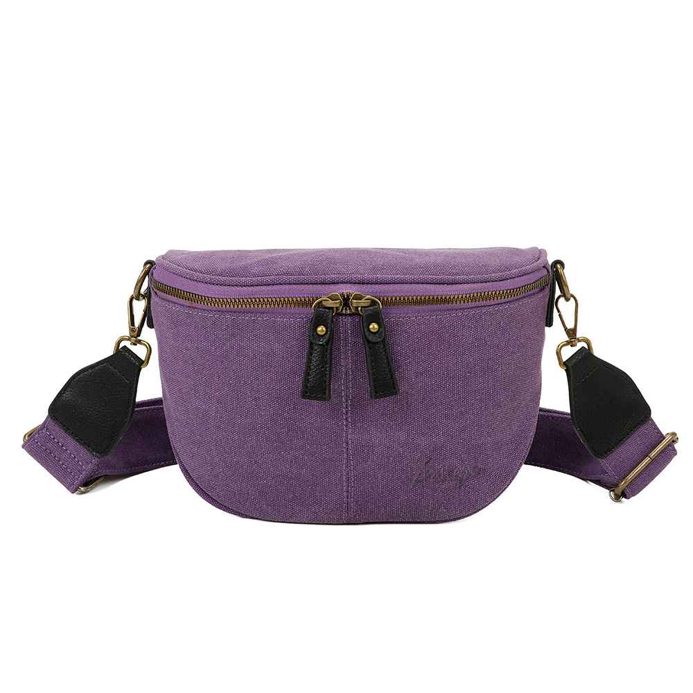 Sac Bandouliere Estival Violet Face