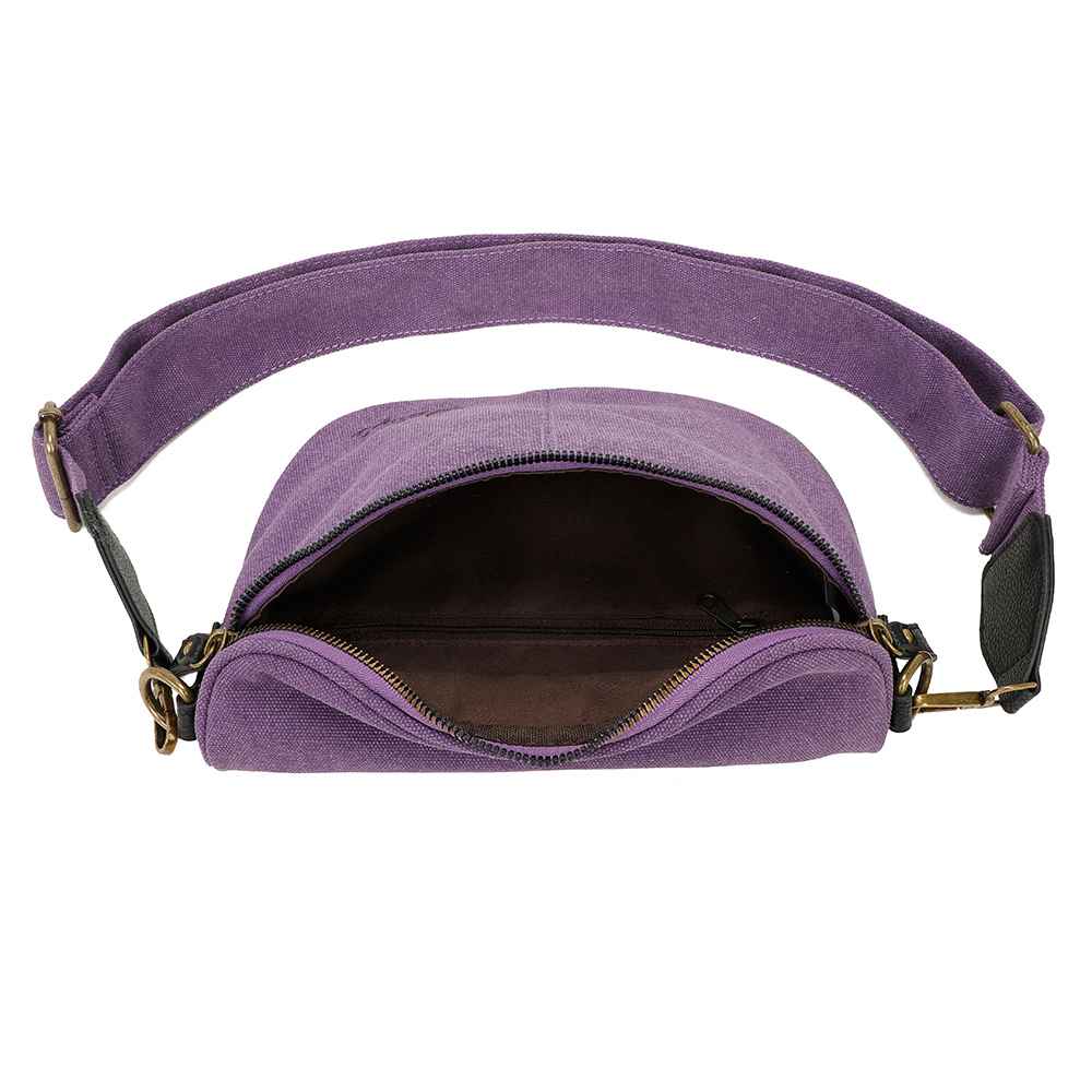 Sac Bandouliere Estival Violet Interieur