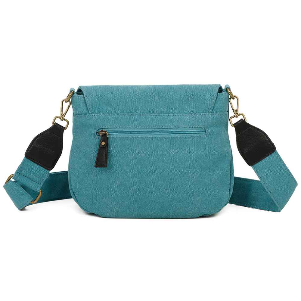 Sac Besace Estival Bleu turquoise Arriere