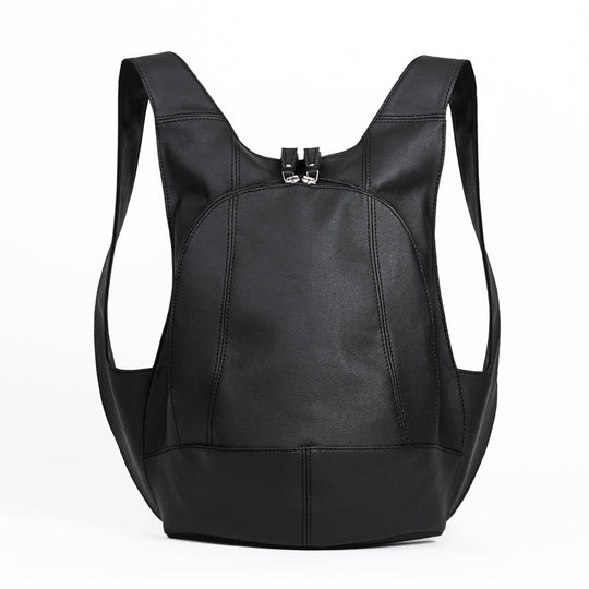 The Mela backpack (AppleSkin™). Vegan and secure closure