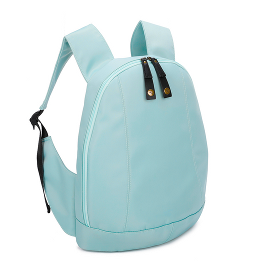 Sac à dos Nomade bleu pastel securise ergonomique vegan cote