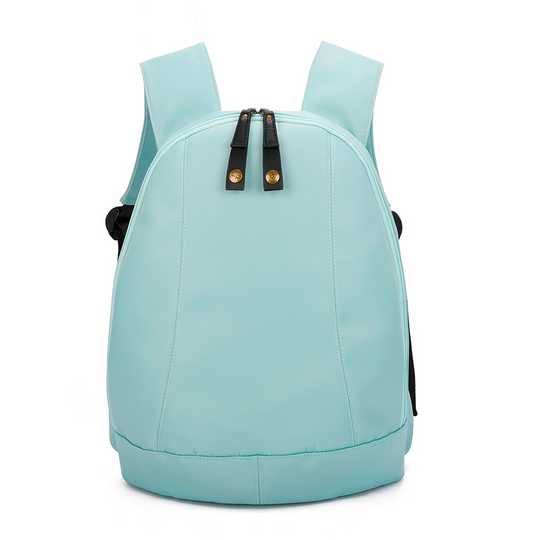 Sac à dos Nomade bleu pastel securise ergonomique vegan face