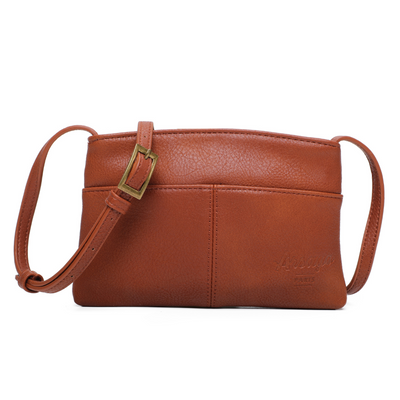 pochette végane Arsayo camel