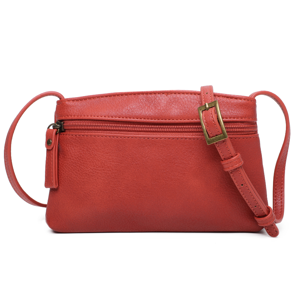 pochette végane Arsayo rouge BRIQUE