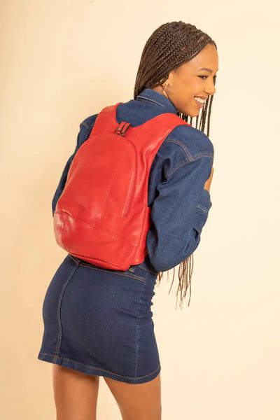 The Original backpack. Vegan backpack with secure closure