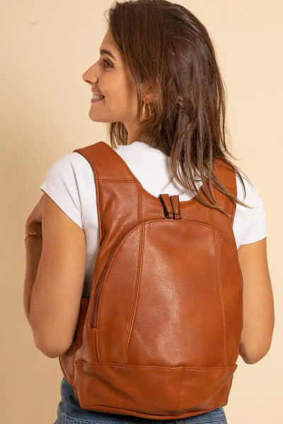 The Original backpack. Vegan backpack with secure closure