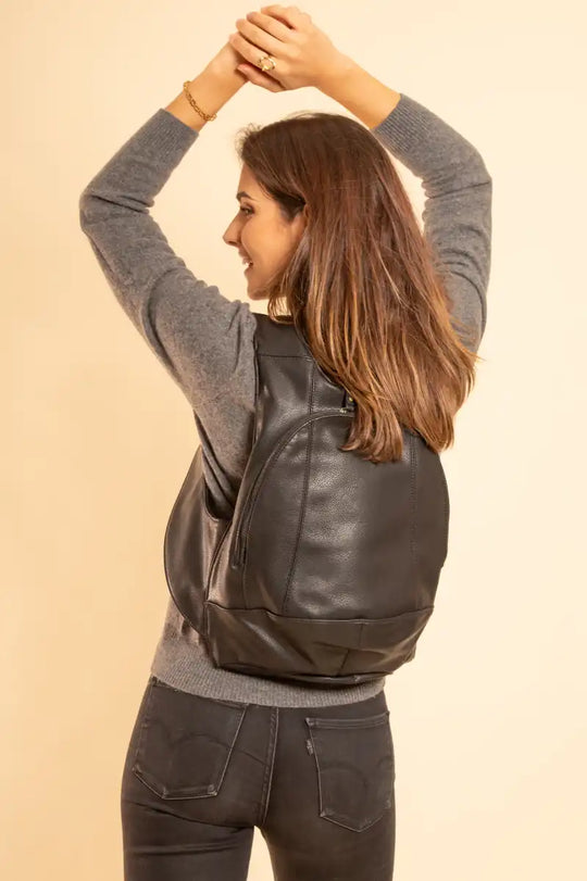 The Original backpack. Vegan backpack with secure closure