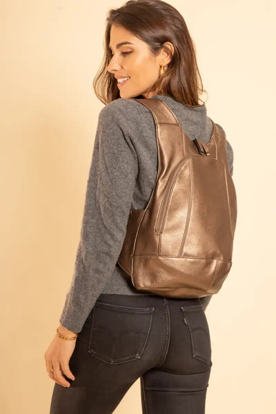 The Original backpack. Vegan backpack with secure closure