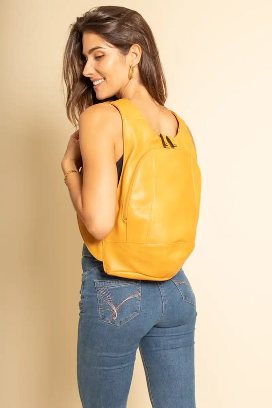 The Original backpack. Vegan backpack with secure closure