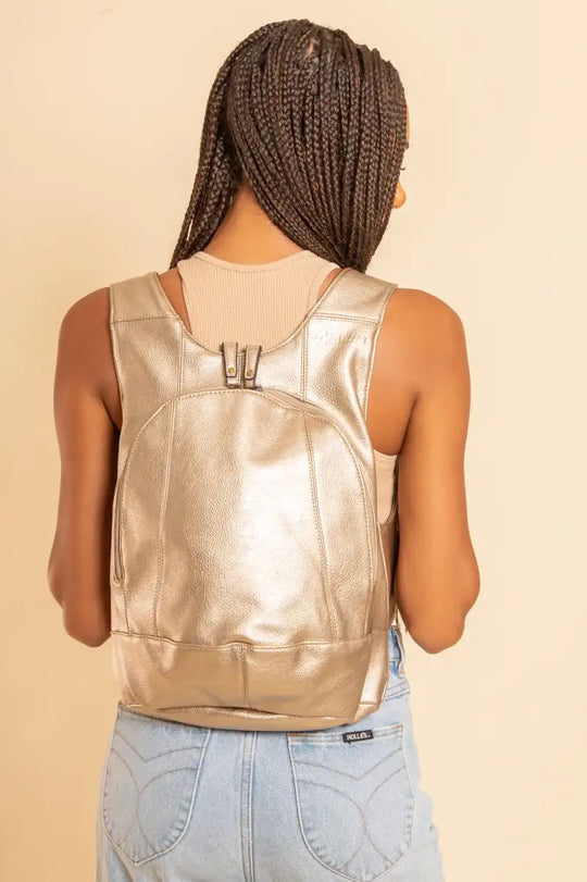 The Original backpack. Vegan backpack with secure closure