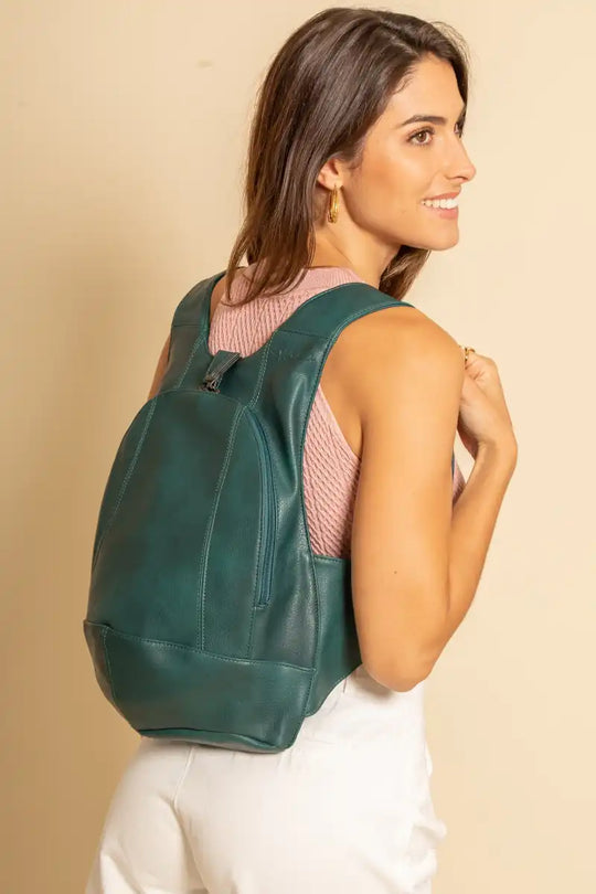 The Original backpack. Vegan backpack with secure closure