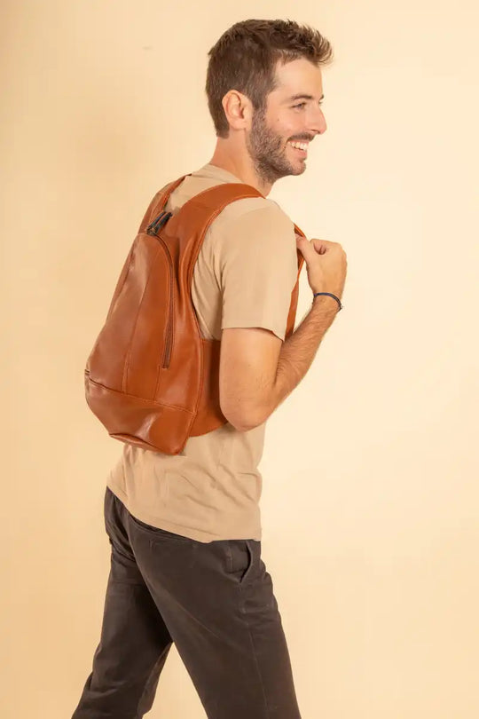 The Original backpack. Vegan backpack with secure closure
