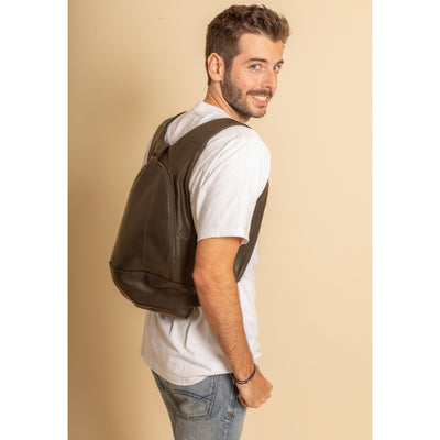 The Original backpack. Vegan backpack with secure closure