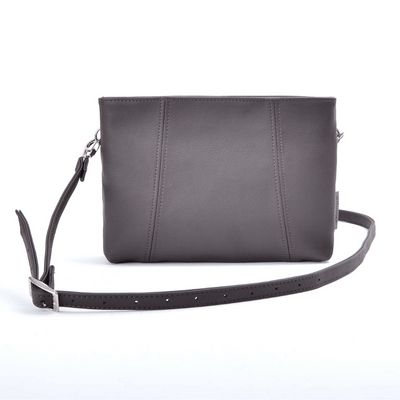 sac a main noir cuir vegan appleskin  pratique ecoresponsable ethique face
