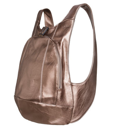 bronze metallic color Arsayo backpack
