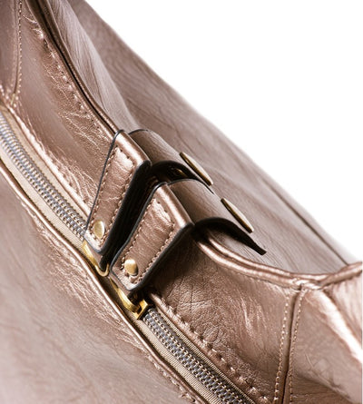 bronze metallic color Arsayo backpack