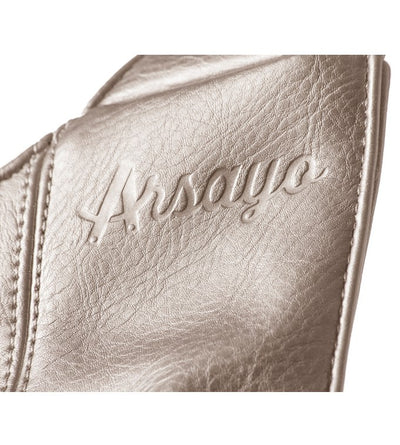 champagne metallic color Arsayo backpack