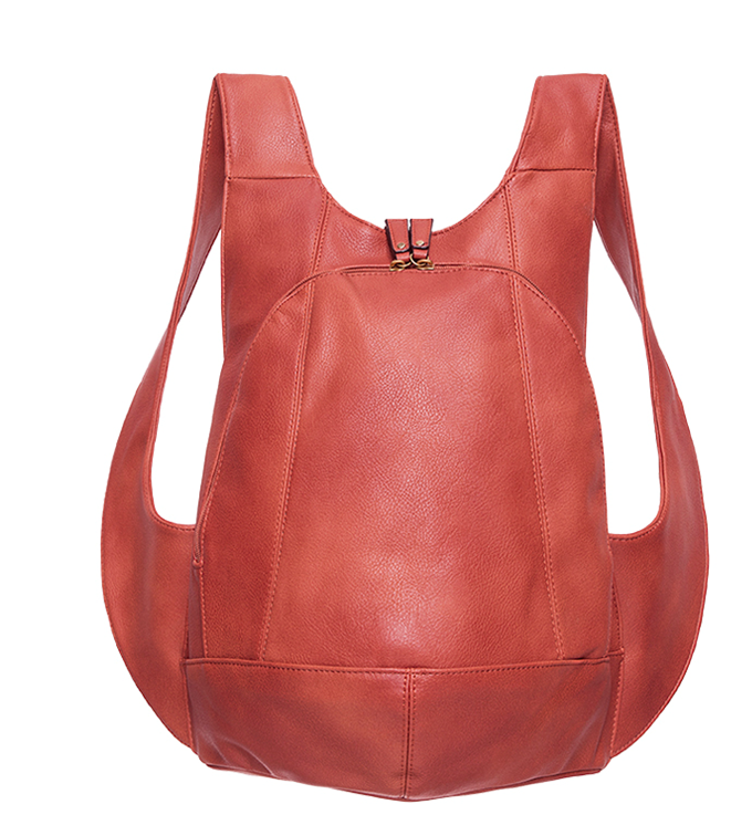 Sac à dos rouille confortable ergonomique antivol sécurise vegane 