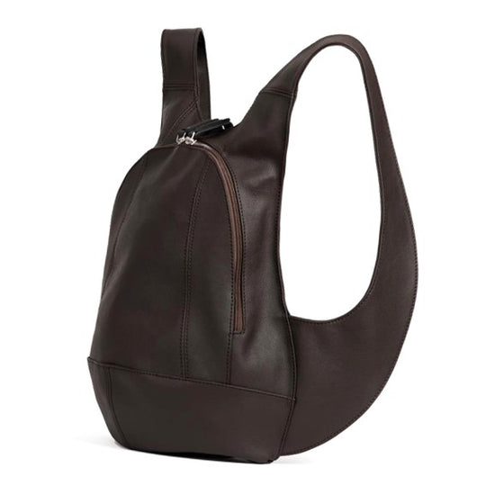 Sac à dos Mela marron sécurise ergonomique vegane cote