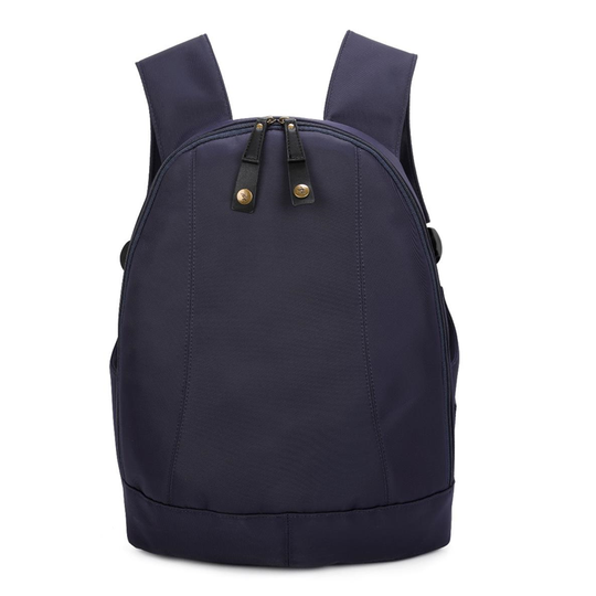 Sac à dos Nomade bleu marine sécurise ergonomique vegane face