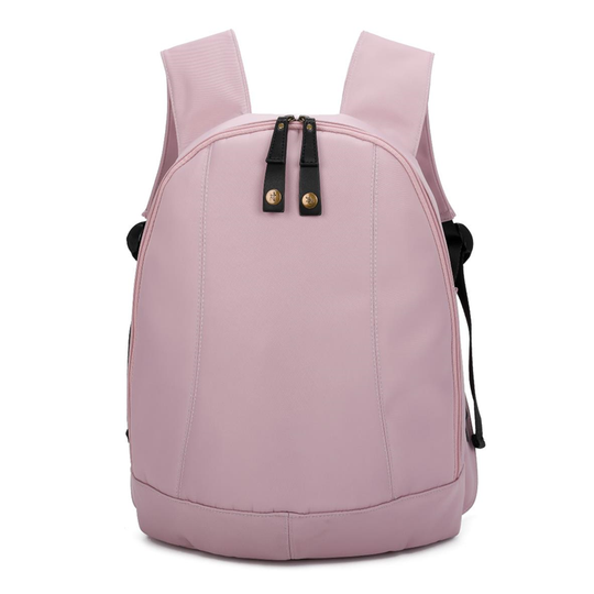 Sac à dos Nomade mauve securise ergonomique vegan face